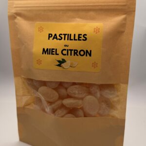 Pastilles au miel et au citron
